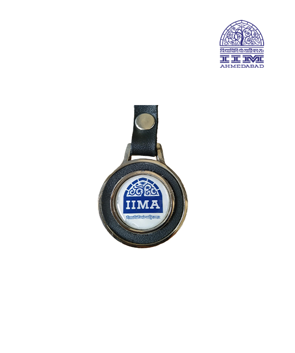 Key Chain Domed Round Metal New Logo